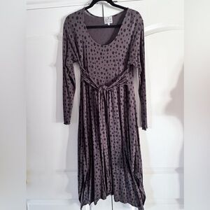 Masai Polka Dot Long Sleeve Dress